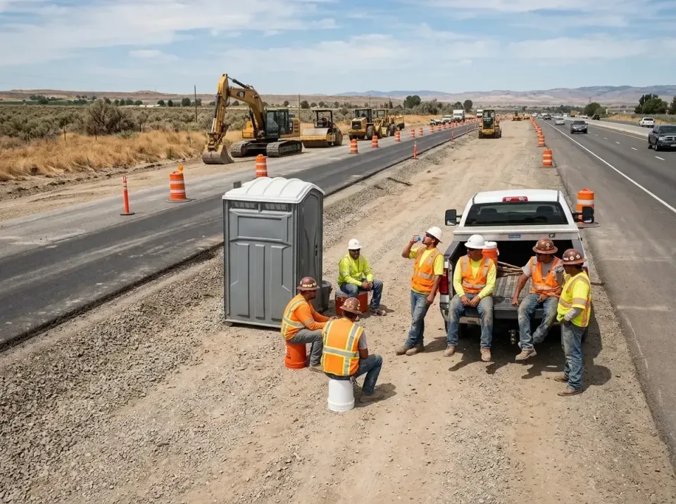 highway-road-construction-crew-007 — frequently asked questions, Porta Potty and Restroom Rentals in West Monroe, LA